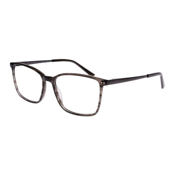 New Wide Guyz Crystal Grey Smoke PRETTY BOY Eyeglasses 57/17/150 for Large Men - Picture 1 of 2